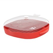 Mikrovlnná slanina červená